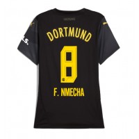 Maglia Calcio Borussia Dortmund Felix Nmecha #8 Seconda Divisa Donna 2024-25 Manica Corta